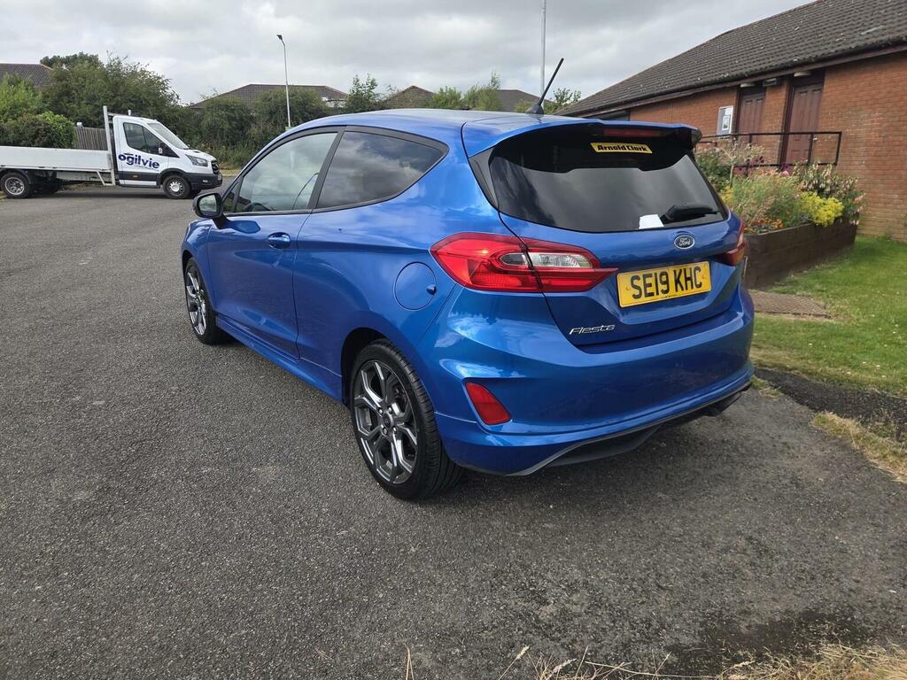 Ford Fiesta Hatchback 1.0T Ecoboost St-line Euro 6 Ss SE19KHC Blue #5