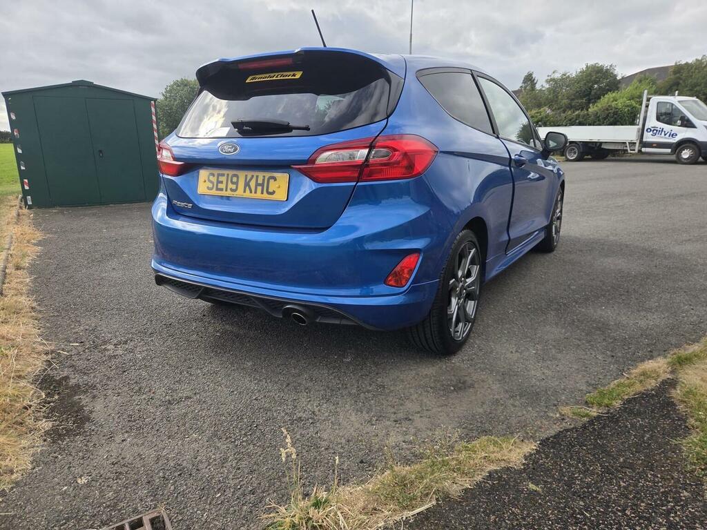 Ford Fiesta Hatchback 1.0T Ecoboost St-line Euro 6 Ss SE19KHC Blue #2