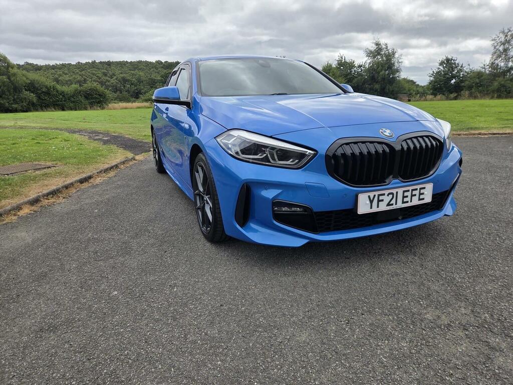 BMW 1 Series Hatchback 2.0 118D M Sport Lcp Euro 6 Ss Blue #4