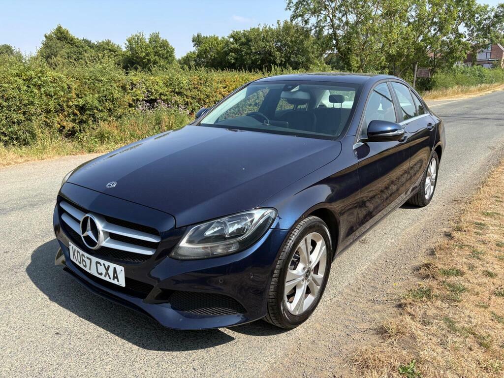 Mercedes-Benz C Class 2.0 C200 Se Executive Edition G-tronic Euro 6 S Blue