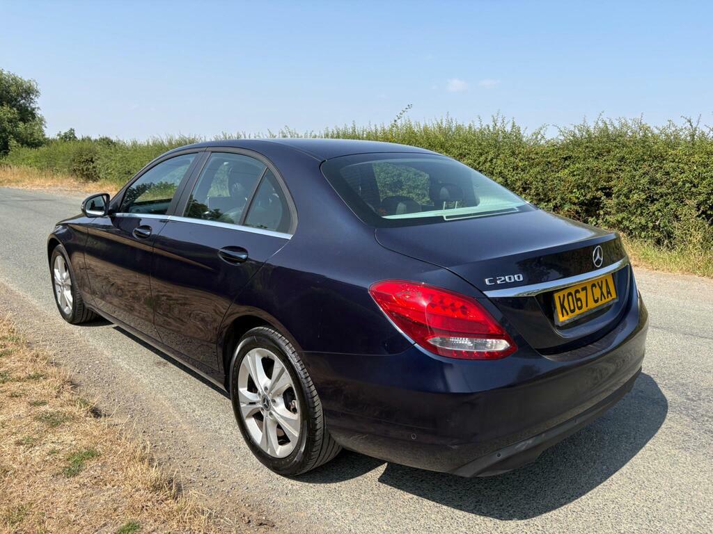Mercedes-Benz C Class 2.0 C200 Se Executive Edition G-tronic Euro 6 S K067CXA Blue #4