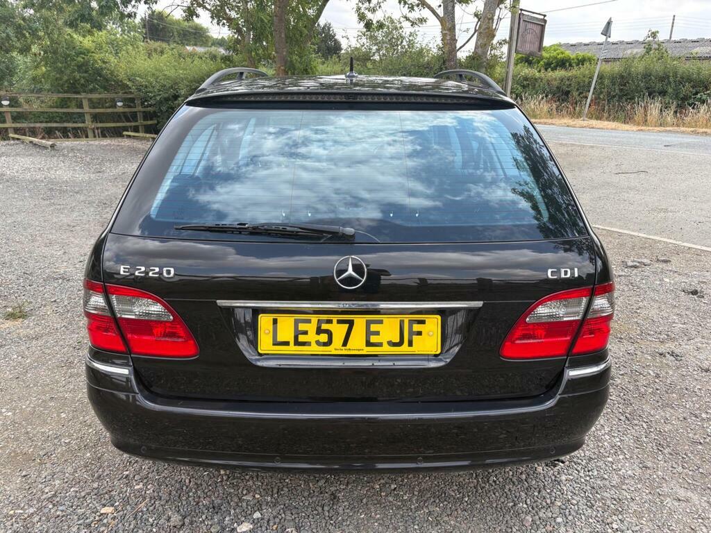 Mercedes-Benz E Class 2.1L E220 Avantgarde Cdi Estate Au Black #5