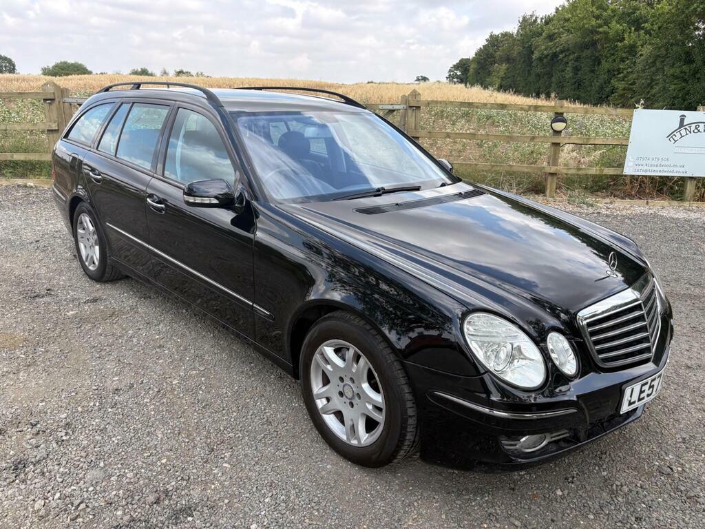 Mercedes-Benz E Class 2.1L E220 Avantgarde Cdi Estate Au Black #1