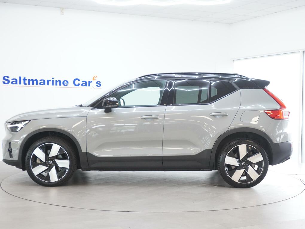 Volvo XC40 Recharge Twin 82Kwh Ultimate Suv DX24WHA Grey #4