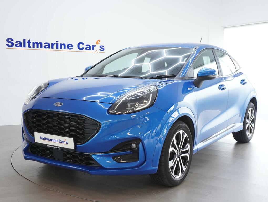 Ford Puma 1.0T Ecoboost Mhev St-line Suv Hybrid M Blue