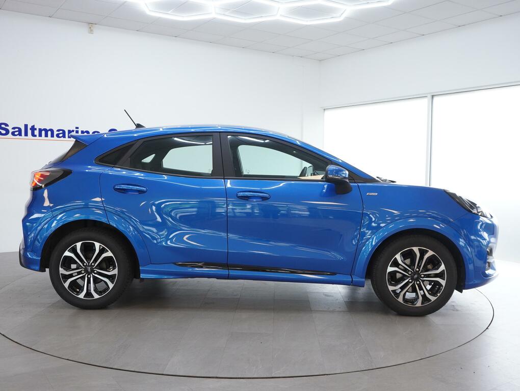 Ford Puma 1.0T Ecoboost Mhev St-line Suv Hybrid M AVZ1907 Blue #4