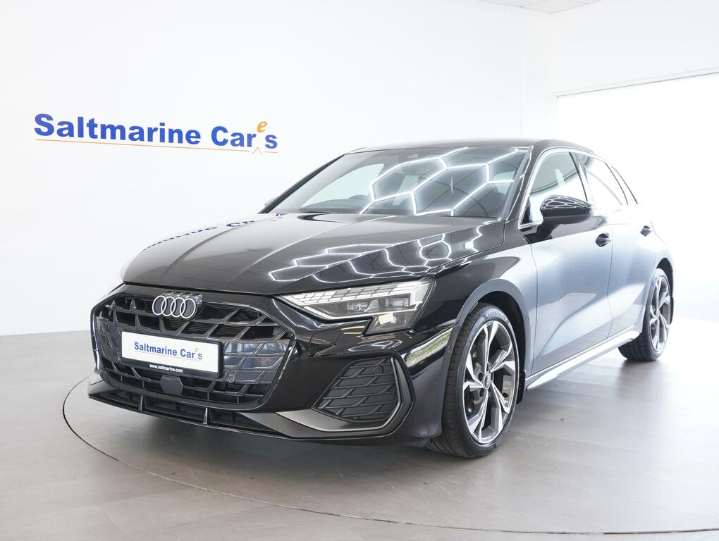 Audi A3 1.5 Tfsi 30 S Line Sportback S Tronic E Black