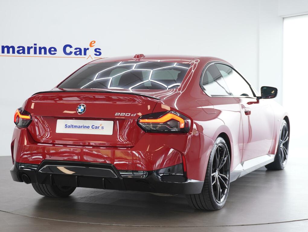 BMW 2 Series Gran Coupe 2.0 220D Mht M Sport Coupe Hybrid YF23JZM Red #5