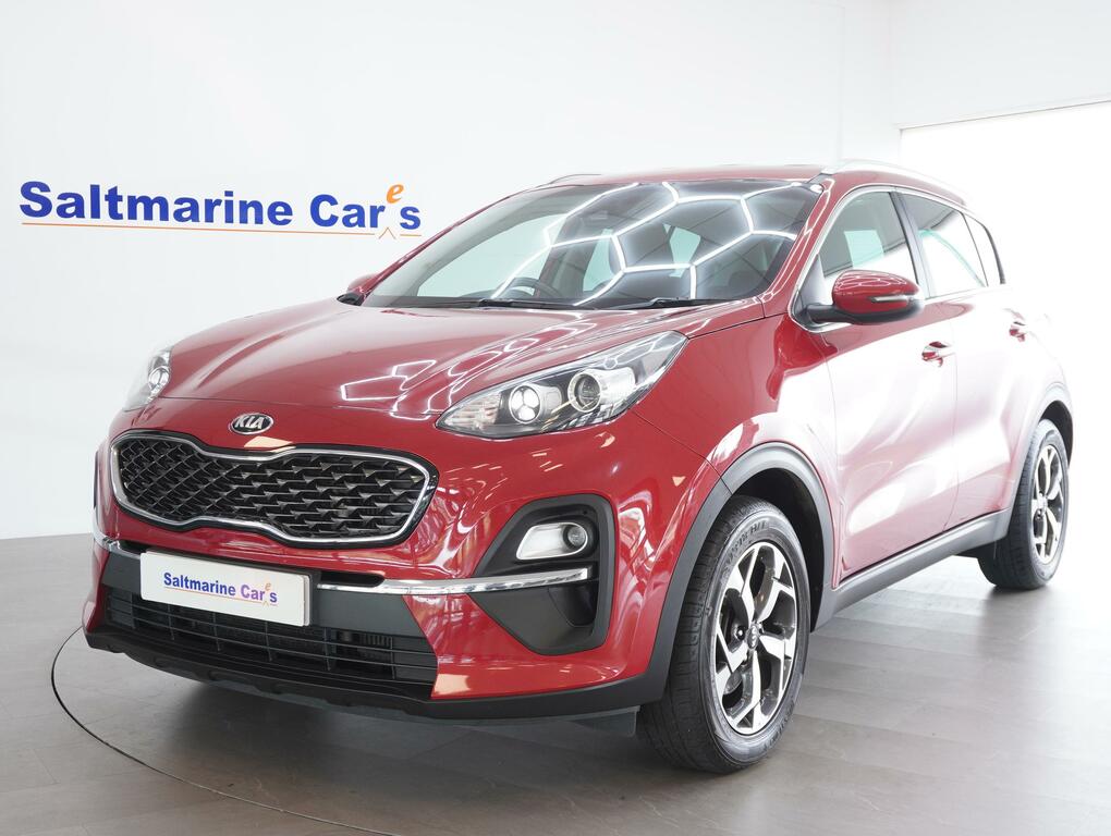 Kia Sportage 1.6 Crdi Mhev 2 Suv Hybrid Euro Red