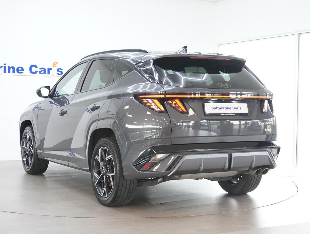 Hyundai Tucson 1.6 T-gdi N Line Suv Hybrid Euro 6 TXZ8789 Grey #5