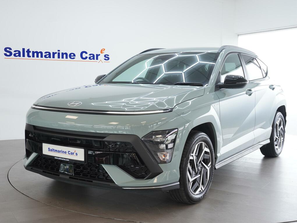 Hyundai Kona 1.6 H-gdi N Line Suv Hybrid Dct Euro 6 Green
