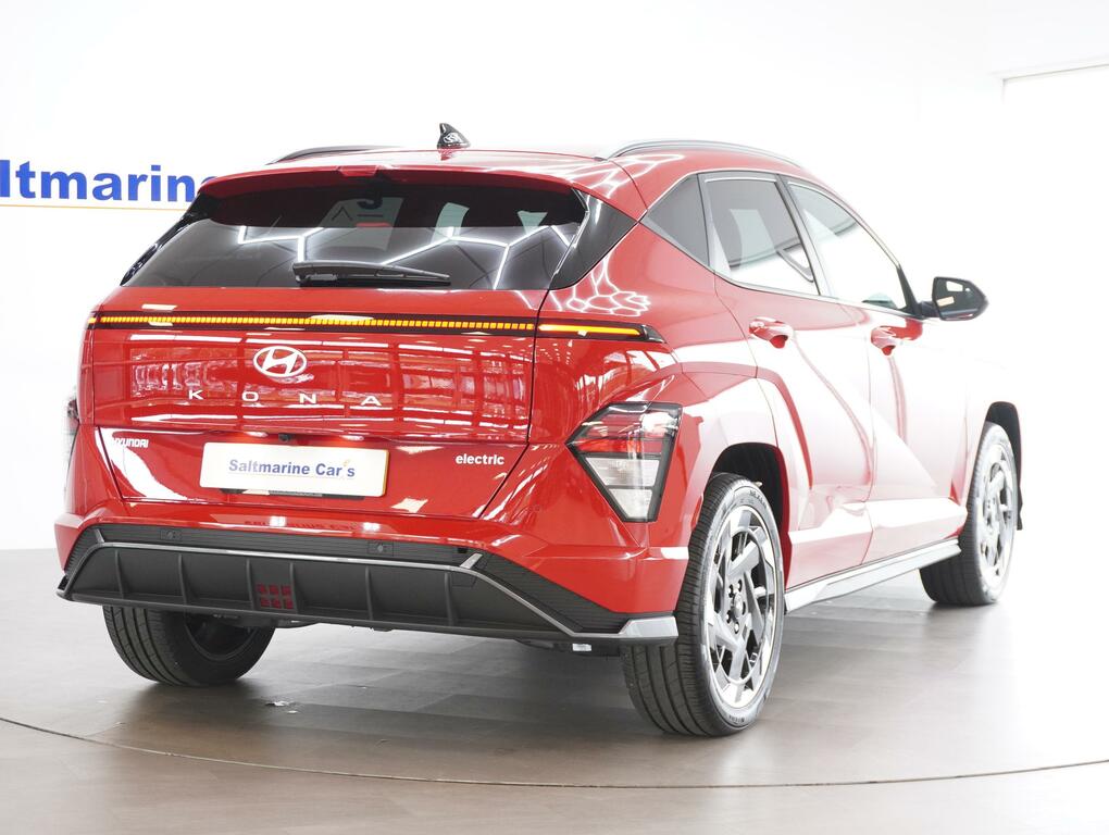 Hyundai Kona 65.4Kwh N Line Suv 218 Ps Ni Reg Red #5