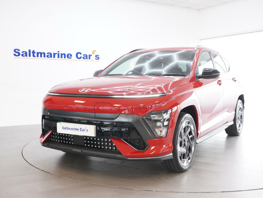 Hyundai Kona 65.4Kwh N Line Suv 218 Ps Ni Reg Red