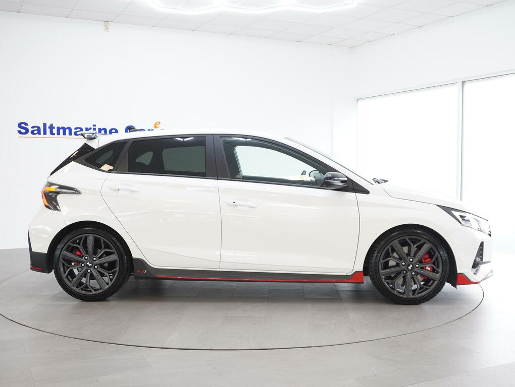 Hyundai I20 1.6 T-gdi N Hatchback Euro 6 S BYZ9950 White #4