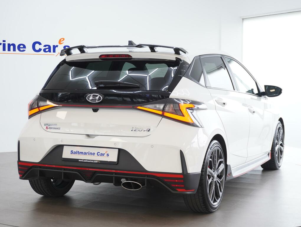 Hyundai I20 1.6 T-gdi N Hatchback Euro 6 S BYZ9950 White #5