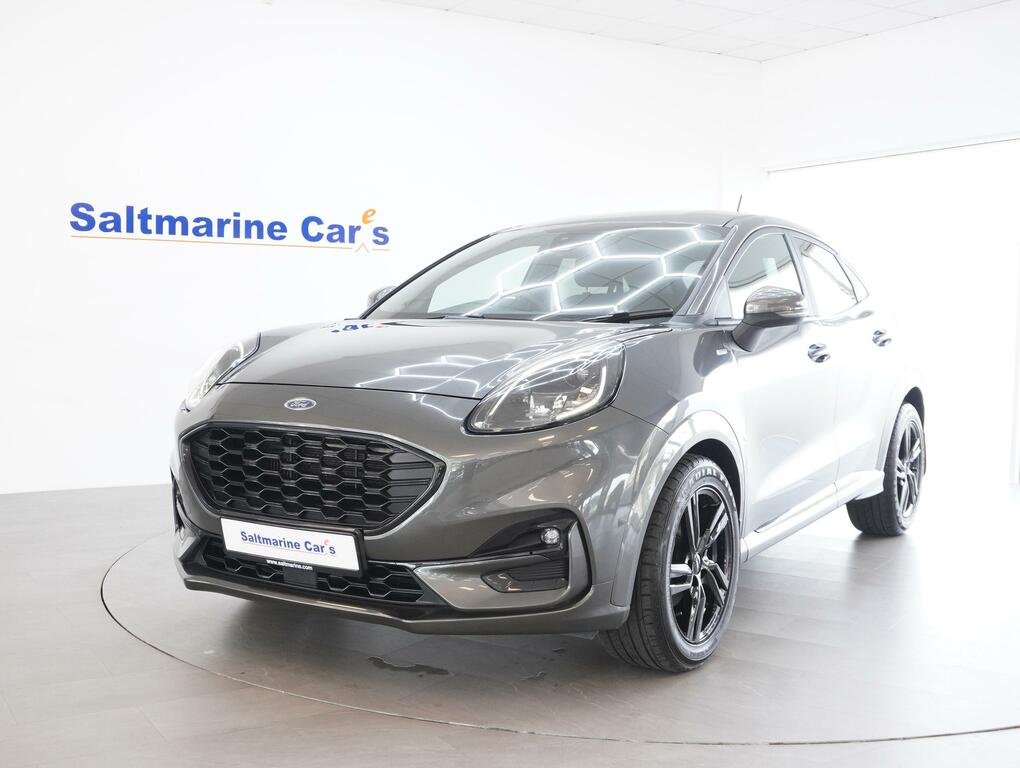 Ford Puma 1.0T Ecoboost Mhev St-line Suv E UGZ6436 Grey