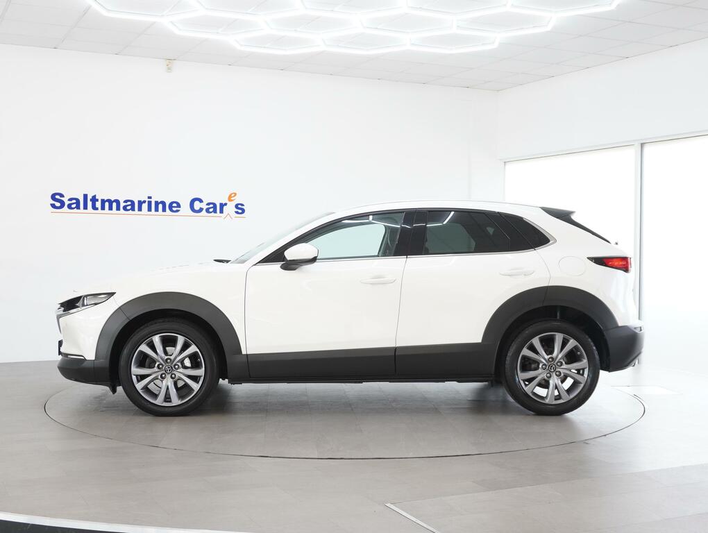 Mazda CX-30 Gt Sport 122 Ps VRZ5025 White #4