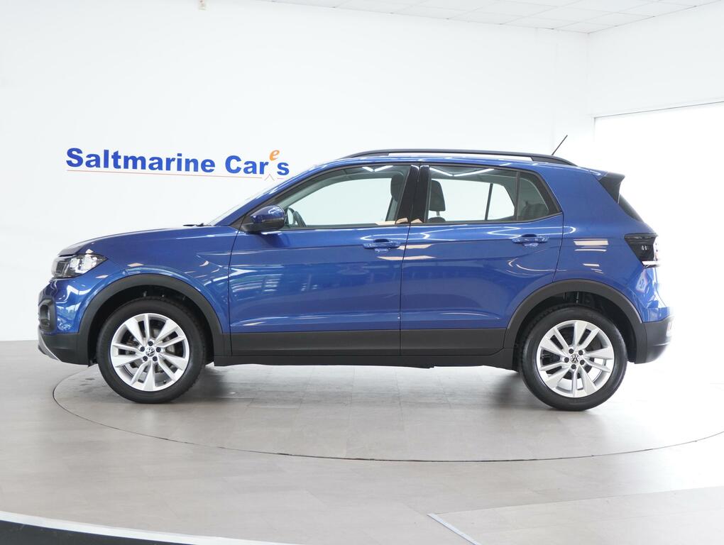 Volkswagen T-Cross 1.0 Tsi Se Suv Euro 6 Ss 95 CYZ2196 Blue #4