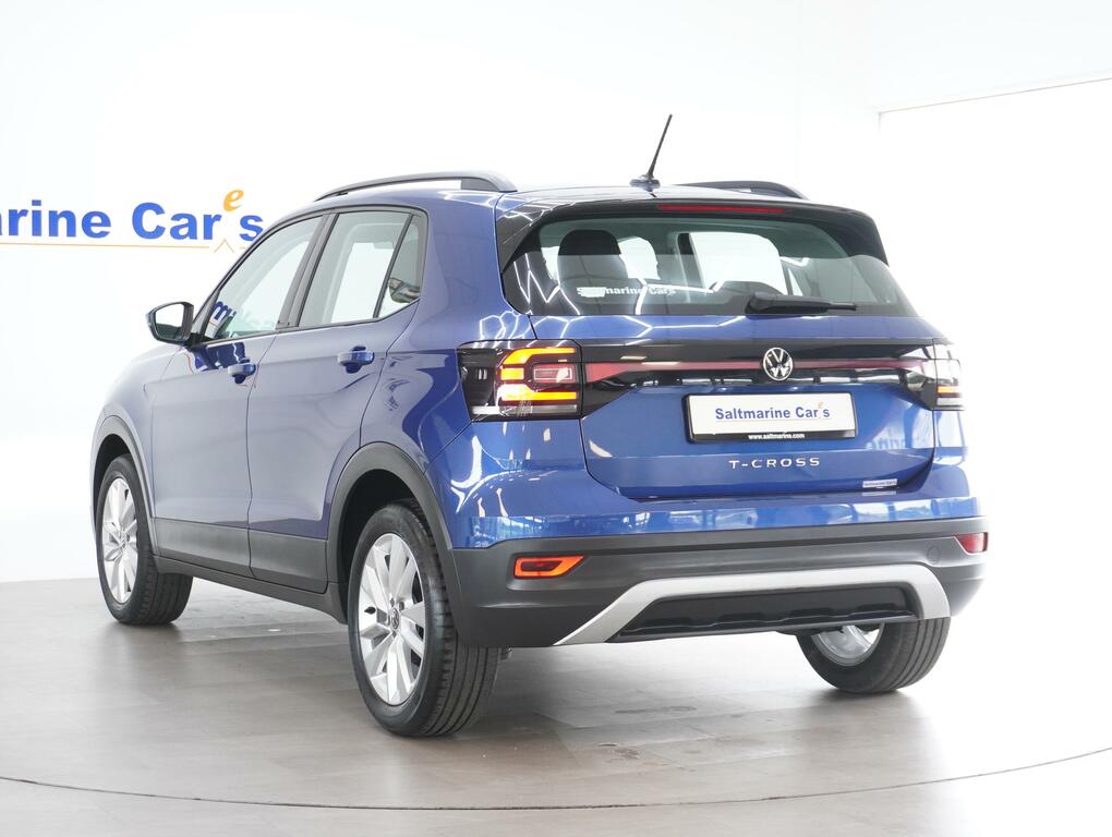 Volkswagen T-Cross 1.0 Tsi Se Suv Euro 6 Ss 95 CYZ2196 Blue #5