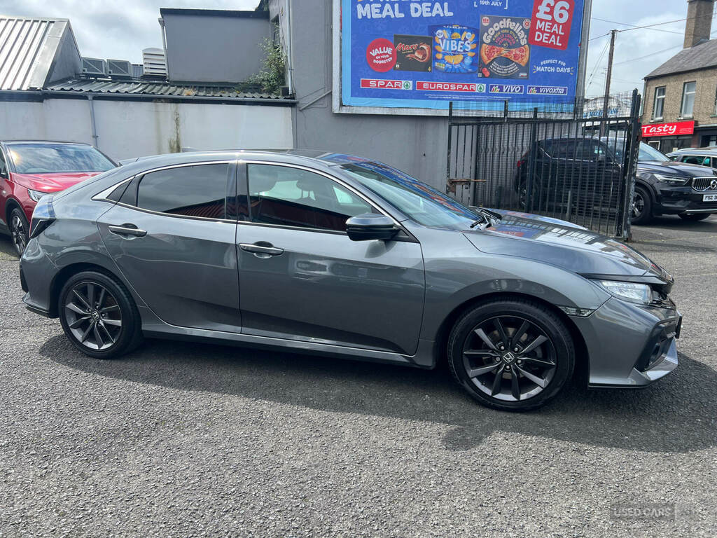 Honda Civic 1.5 Vtec Turbo Sport Euro 6 Ss Silver #7