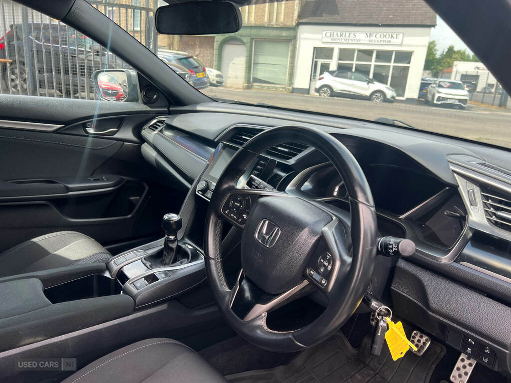 Honda Civic 1.5 Vtec Turbo Sport Euro 6 Ss Silver #8