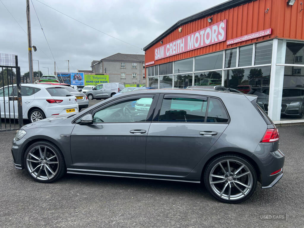 Volkswagen Golf 2.0 Tdi R-line Edition Dsg Grey #4