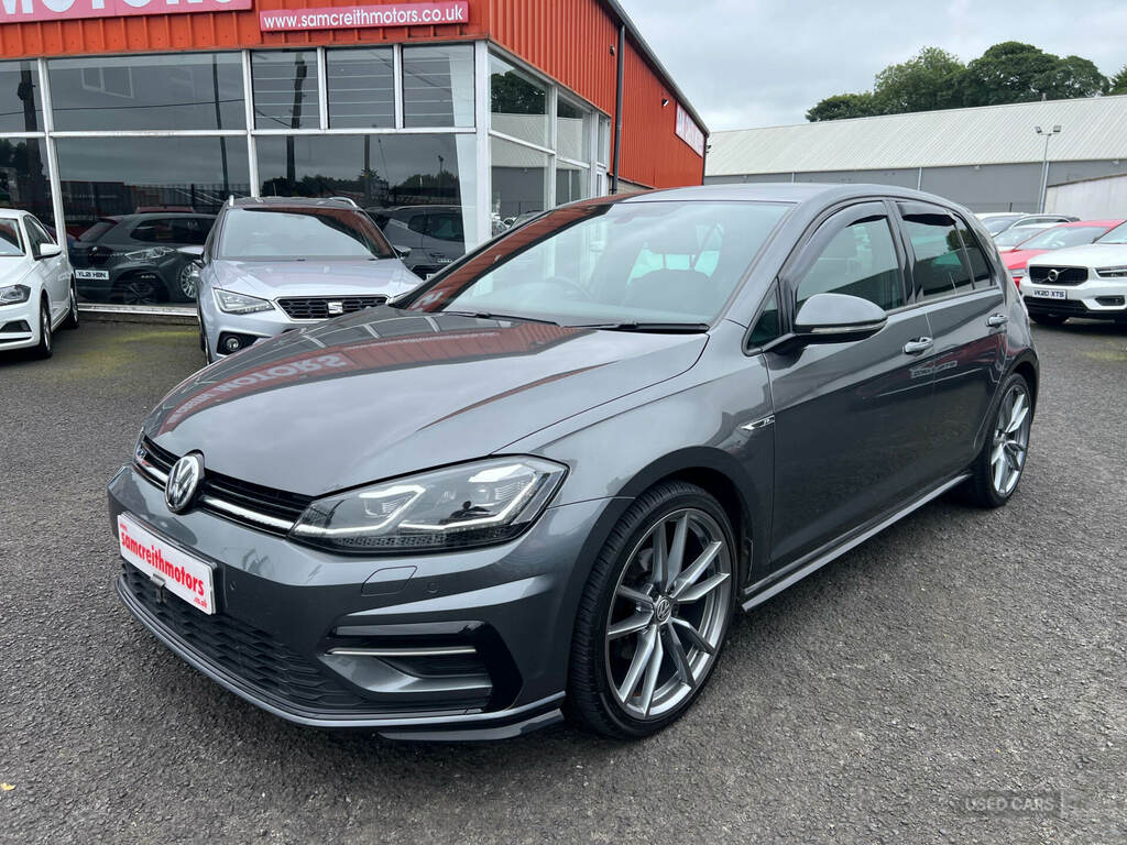 Volkswagen Golf 2.0 Tdi R-line Edition Dsg Grey #3
