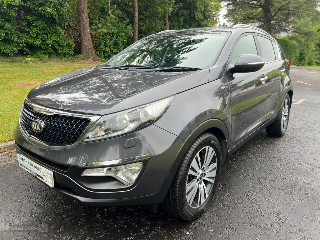 Kia Sportage 2.0 Crdi Kx-3 Sat Nav Silver