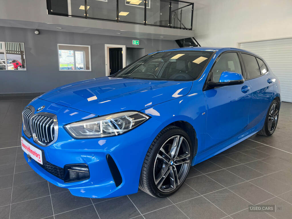 BMW 1 Series 116D M Sport Step Live Cockpit Pro Blue