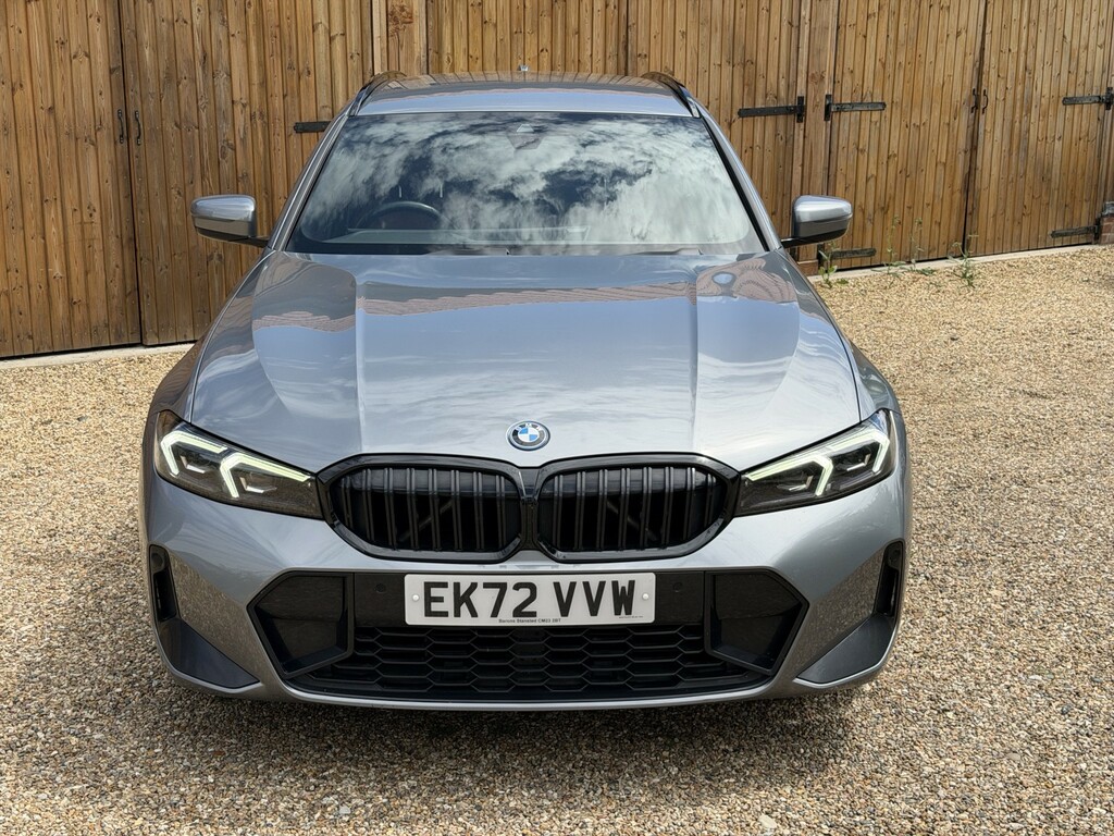 BMW 3 Series 2.0 330E M Sport Touring EK72VVW Grey #3