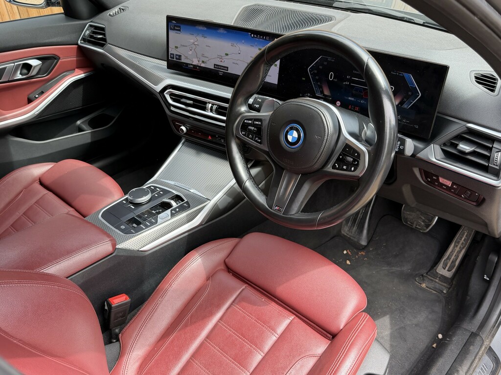 BMW 3 Series 2.0 330E M Sport Touring EK72VVW Grey #2