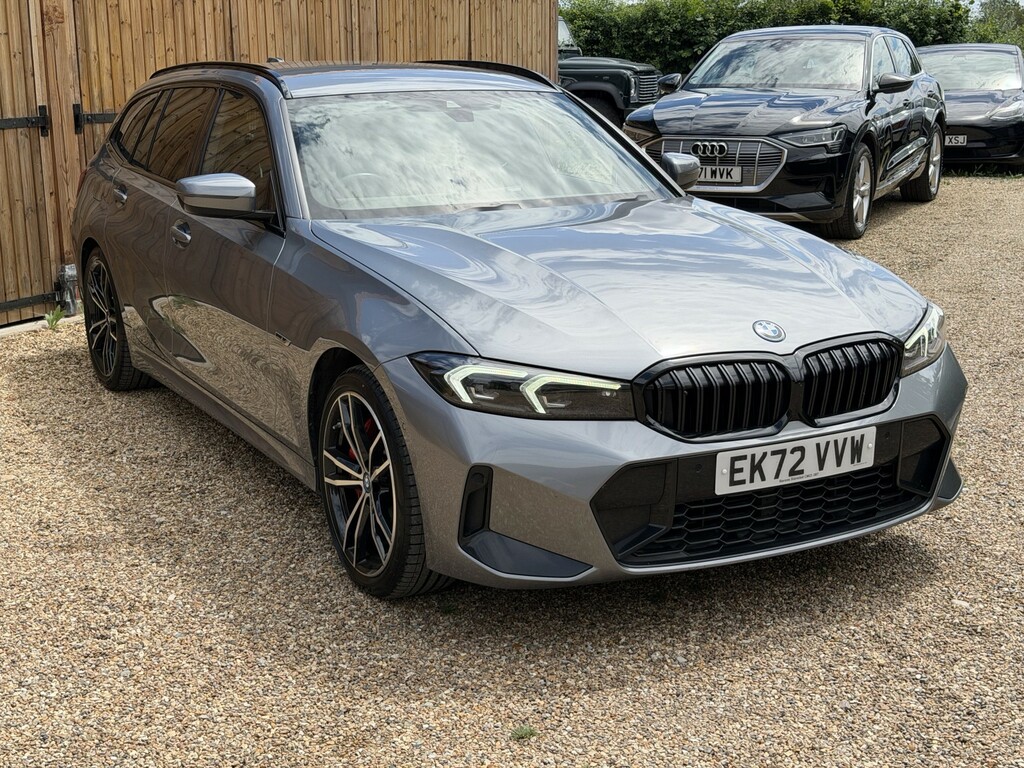 BMW 3 Series 2.0 330E M Sport Touring EK72VVW Grey #4