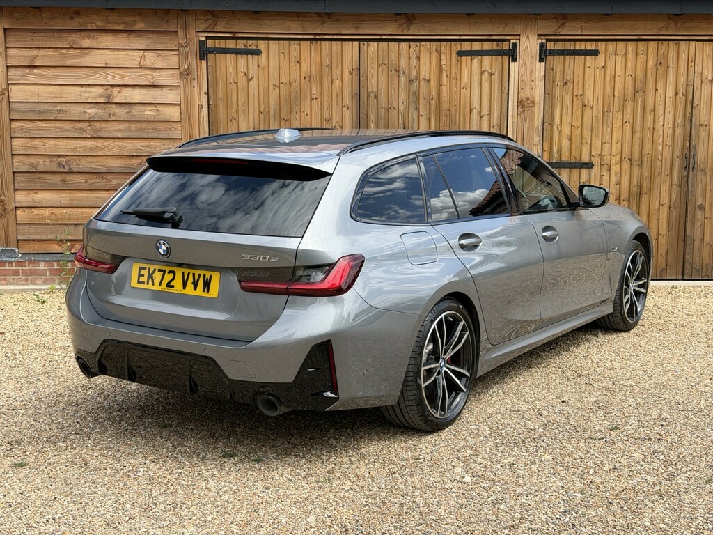 BMW 3 Series 2.0 330E M Sport Touring EK72VVW Grey #5
