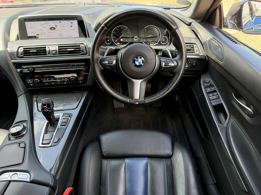 BMW 6 Series Gran Coupe M Sport Black #16