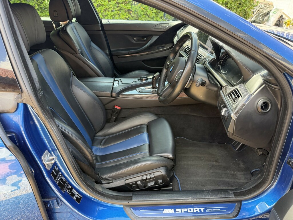 BMW 6 Series Gran Coupe M Sport Black #13