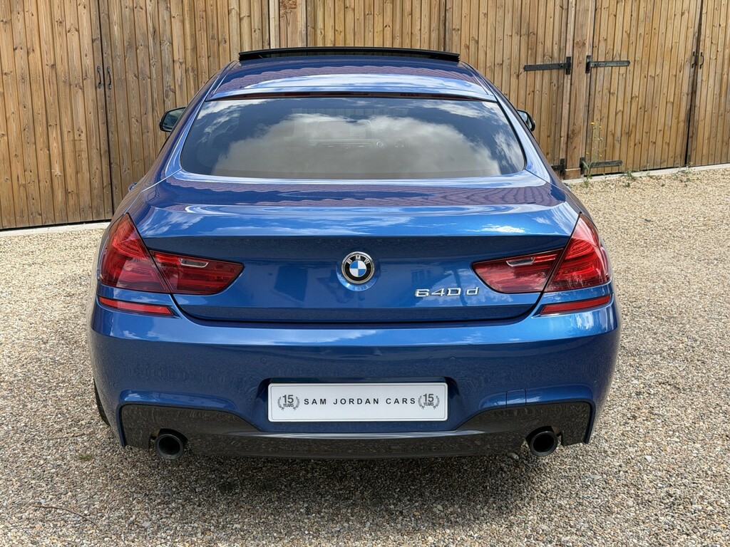 BMW 6 Series Gran Coupe M Sport Black #9