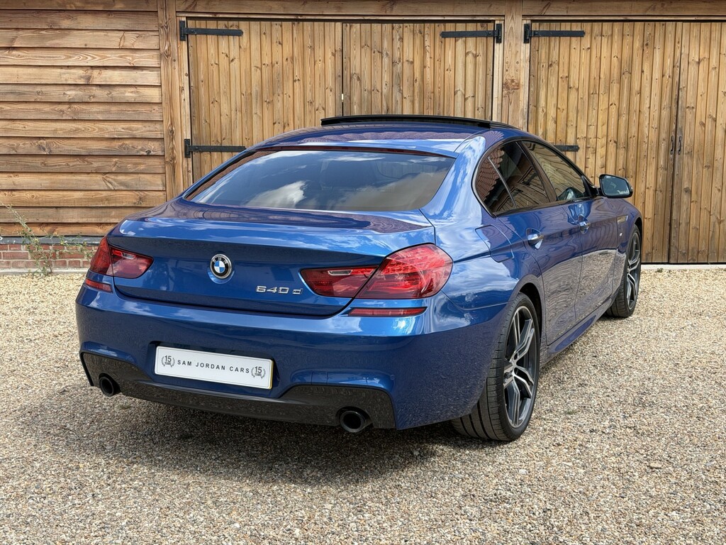 BMW 6 Series Gran Coupe M Sport Black #8