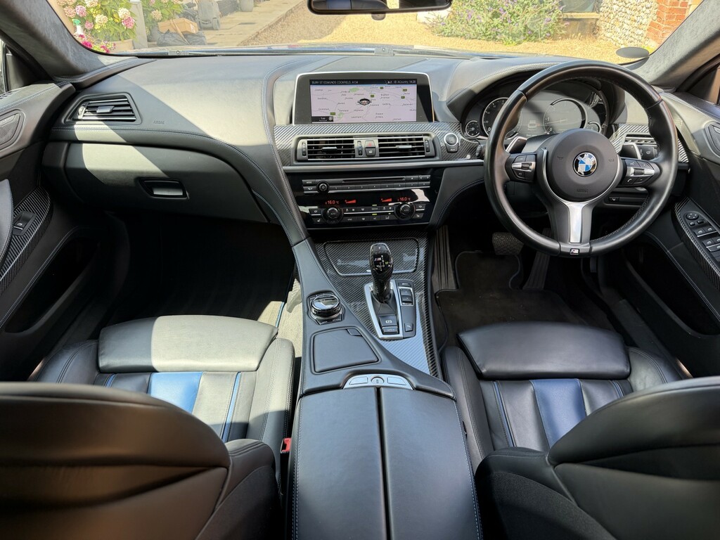 BMW 6 Series Gran Coupe M Sport Black #17