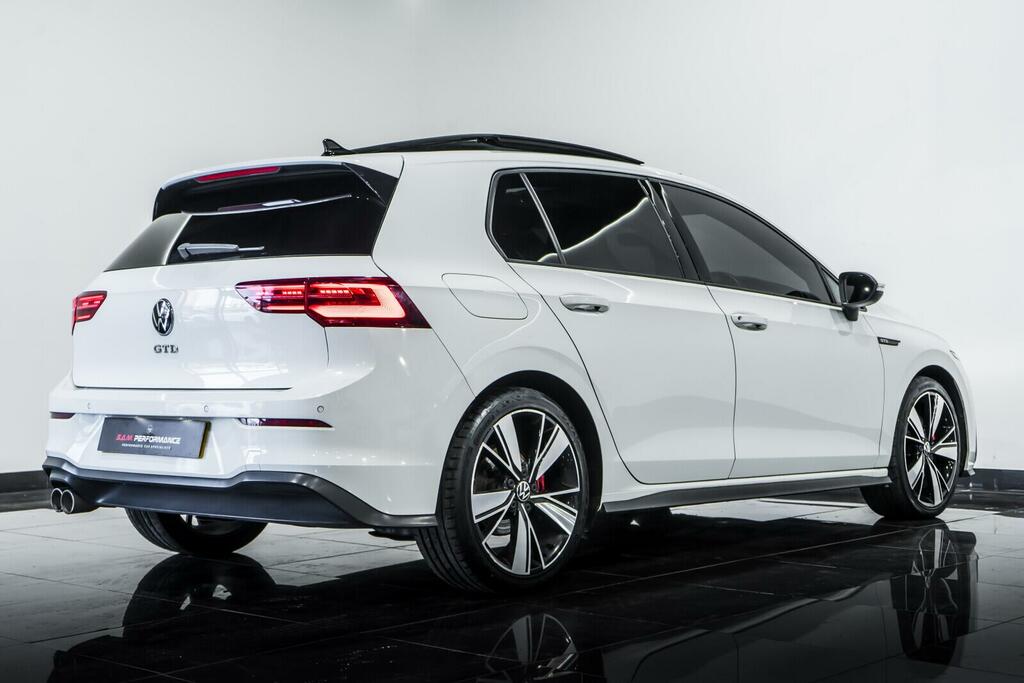 Volkswagen Golf Gtd White #6