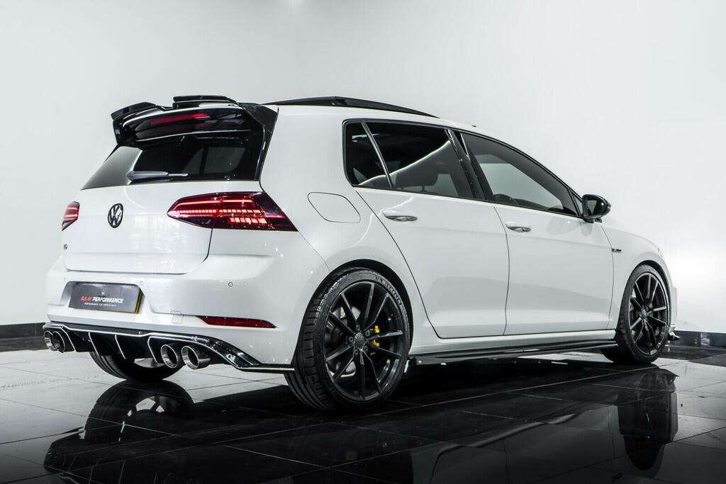 Volkswagen Golf R White #6