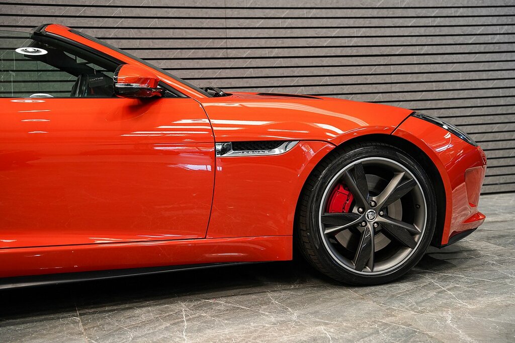 Jaguar F-Type V8 S Orange #4