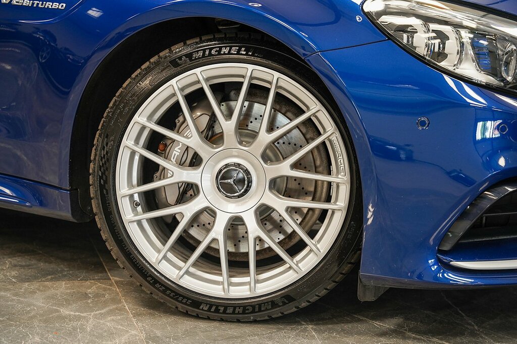 Mercedes-Benz C Class C63 V8 Biturbo Amg Blue #6