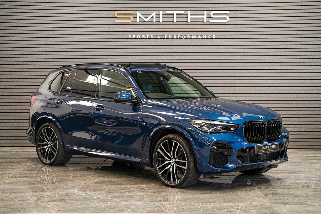 BMW X5 30D Mht M Sport Blue #5