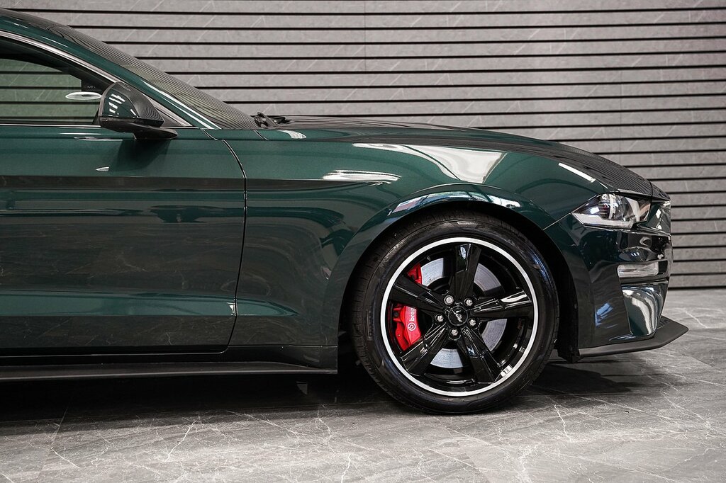 Ford Mustang V8 Bullitt Green #4