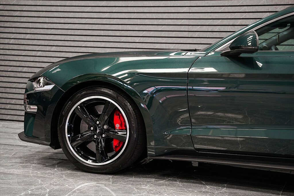 Ford Mustang V8 Bullitt Green #5