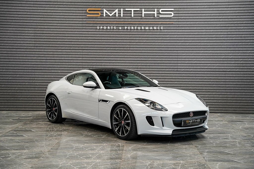 Jaguar F-Type V6 White #4