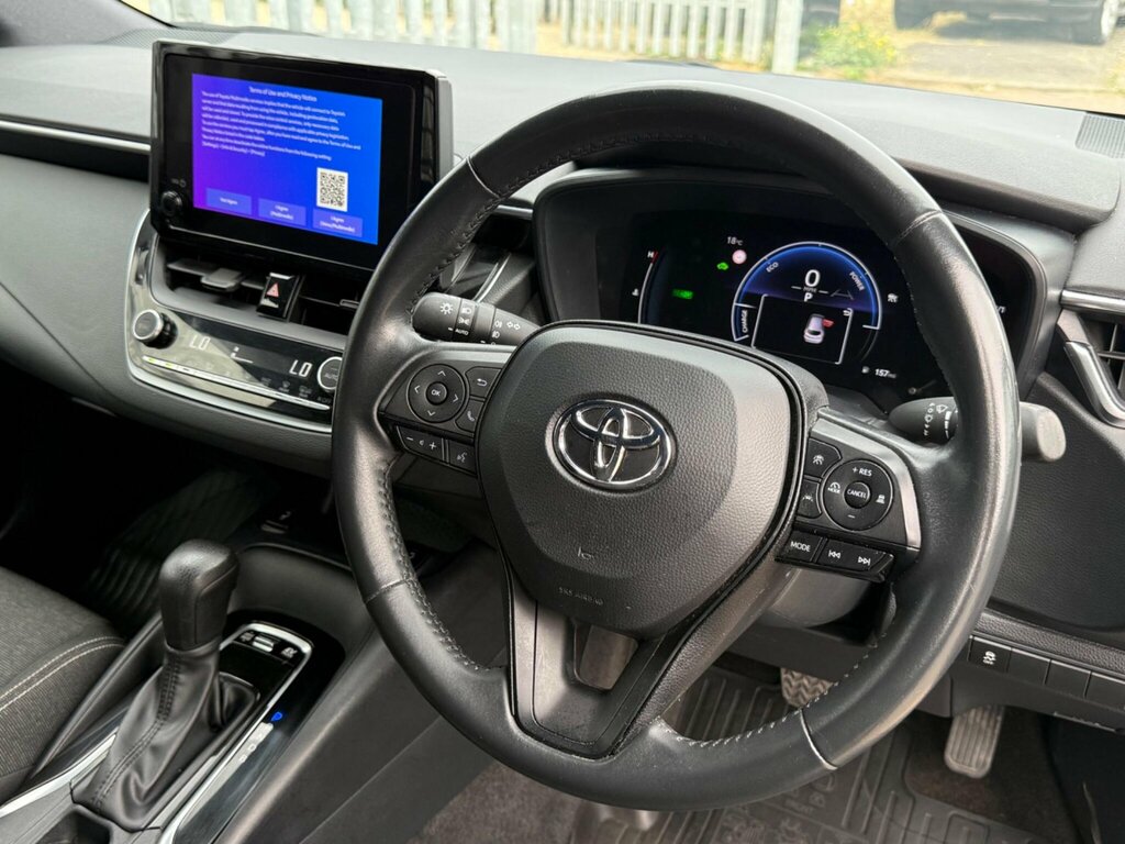 Toyota Corolla 1.8 Vvt-h Cvt Euro 6 Ss Black #6