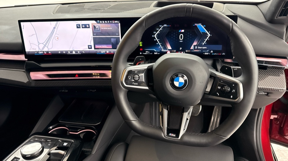 BMW 5 Series 520I M Sport Pro 2025 Black #10