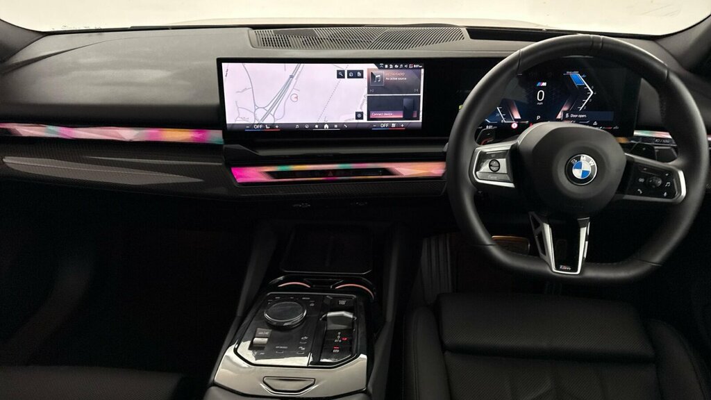 BMW 5 Series 520I M Sport Pro 2025 Black #8