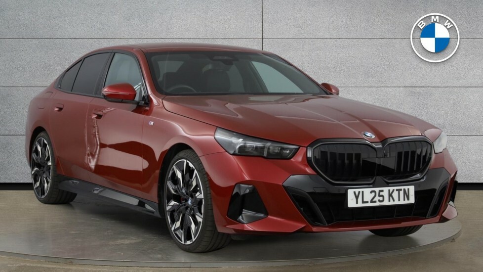 BMW 5 Series 520I M Sport Pro Saloon Red #2